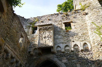 Wappen Burgeingang Schloss Dhaun