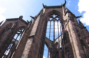 Ruine der gotischen Wernerkapelle in Bacharach