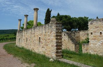 Mauern der Villa rustica bei Bad Dürkheim