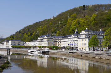 Panorama an der Lahn mit Kurbereich Bad Ems