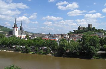 Nahe, Basilika St. Martin und, Burg Klopp in Bingen