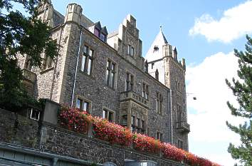 Hauptgebäude Burg Klopp in Bingen