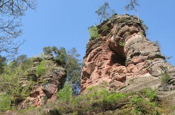 Schillerfelsen im Dahner Felsenland