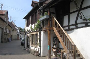 Grollenmauergasse in Deidesheim