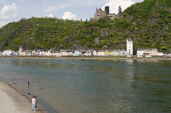 Burg Pfalzgrafenstein, Kaub und Burg Gutenfels