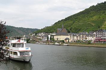 Blick auf den Stadtteil Cond in Cochem