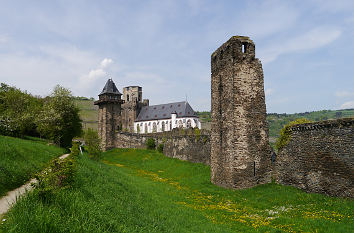 Stadtmauer Oberwesel und Martinskirche