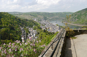 Blick von der Burg Schönburg