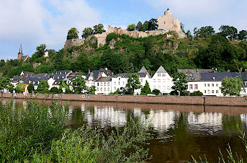 Panorama Saar in Saarburg