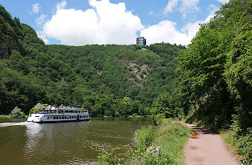 Wanderweg an der Saarschleife