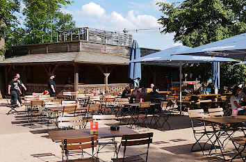 Biergarten auf dem Schaumberg