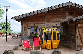 Seilbahnkabine an der Schaumberg Alm