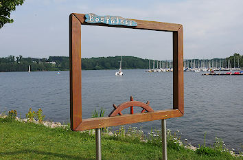 Freizeit- und Bademöglichkeiten am Bostalsee