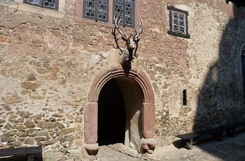 Burghof Burg Falkenstein