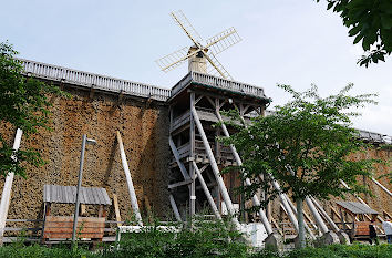 Windmühle auf Gradierwerk Bad Dürrenberg