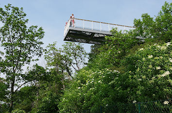 Aussichtspunkt im Kurpark Bad Dürrenberg