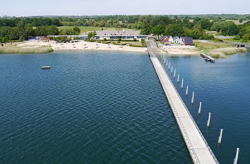 Blick vom Pegelturm Großer Goitzschesee