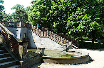 Treppe Schlossgarten Ballenstedt