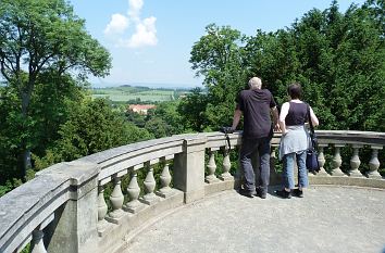 Terrasse Schlosspark Ballenstedt