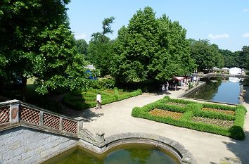 Wasserachse Schlossgarten Ballenstedt