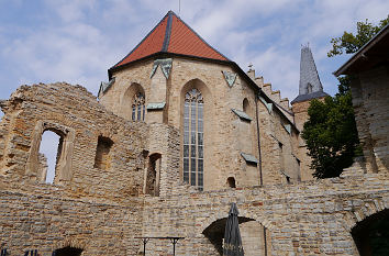 Burgruine und Kirche Schloss Mansfeld