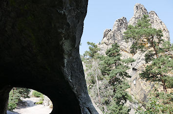 Kuhstall an der Teufelsmauer im Harz