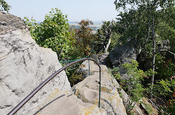 Kammweg auf der Teufelsmauer bei Blankenburg