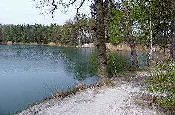 Badesee Blaues Auge Dübener Heide