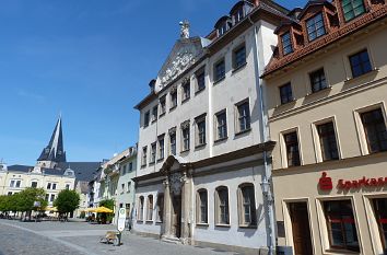 Markt in der Talstadt in Bernburg (Saale)