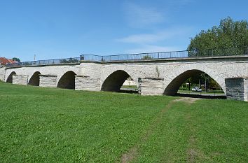 Waldauer Flutbrücke in Bernburg (Saale)
