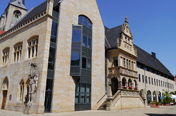 Seitenansicht Neubau Rathaus Halberstadt