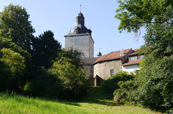 Burgähnliche Seite Schloss Hundisburg