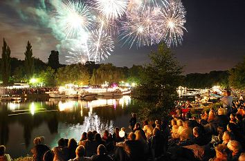 Feuerwerk Laternenfest Halle (Saale)