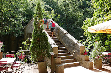 Bodetal Treppe Gasthaus Königsruhe