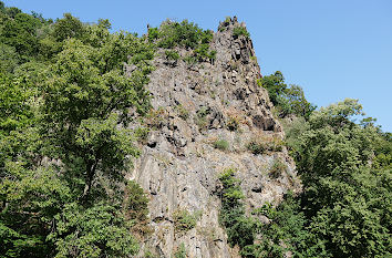 Felsen im Bodetal im Harz