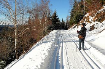 Wintersport: Skiloipen im Harz