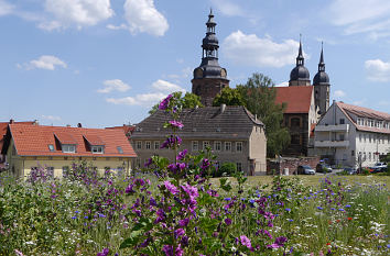 Blick von den Stadtterrassen in Eisleben