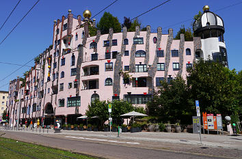 Grüne Zitadelle in Magdeburg