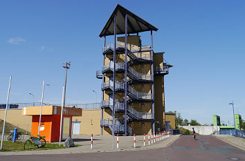 Aussichtsturm Wasserstraßenkreuz Magdeburg