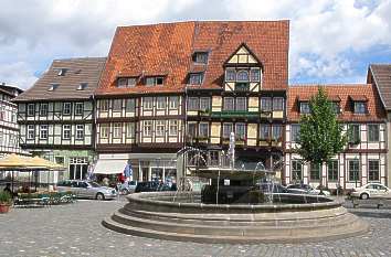 Mathildenbrunnen in Quedlinburg