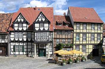 Schlossplatz in Quedlinburg