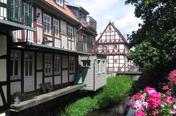 Reichestraße und Jeetze in Salzwedel