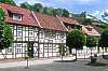 Rittergasse mit Blick zum Stolberger Schloss