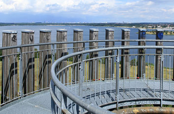 Blick vom Aussichtsturm Bistumshöhe