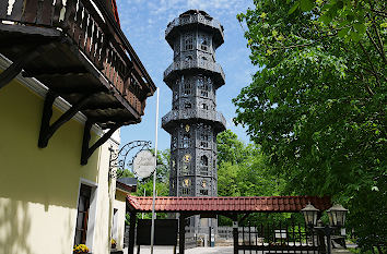 Gusseiserner Aussichtsturm in Löbau