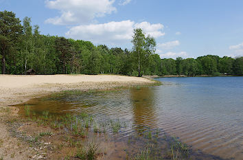 Badesee in Kromlau in der Lausitz