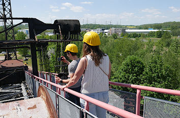 Auf dem Bagger 1452 beim Berzdorfer See