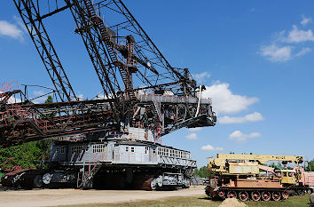 Blick auf den Bagger 1452 Tagebau Berzdorf