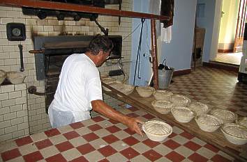 Bäcker im Bäckereimuseum