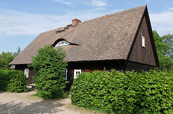 Schrotholzhaus im Erlichthof Rietschen